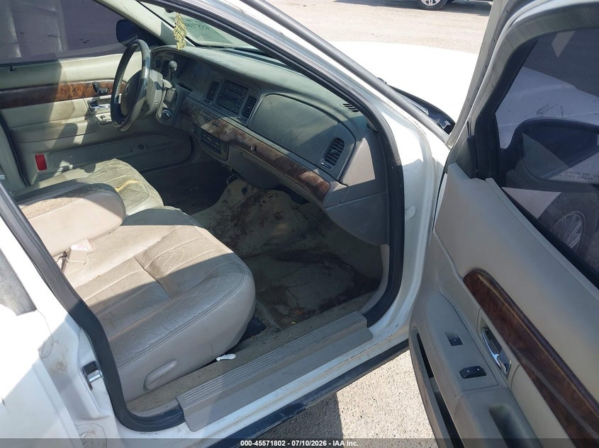 MERCURY GRAND MARQUIS 2009 VIN 2MEHM75V89X603201