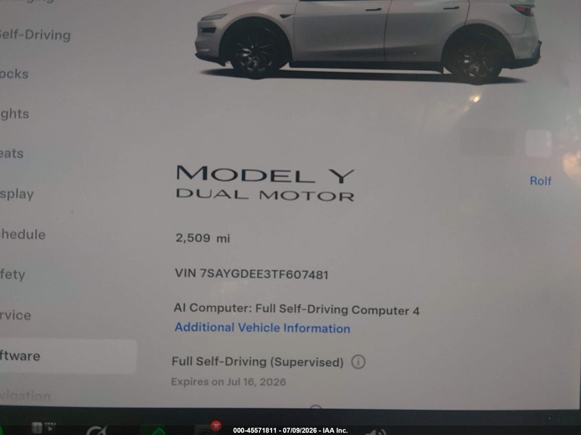 TESLA MODEL Y - zdjęcie 14