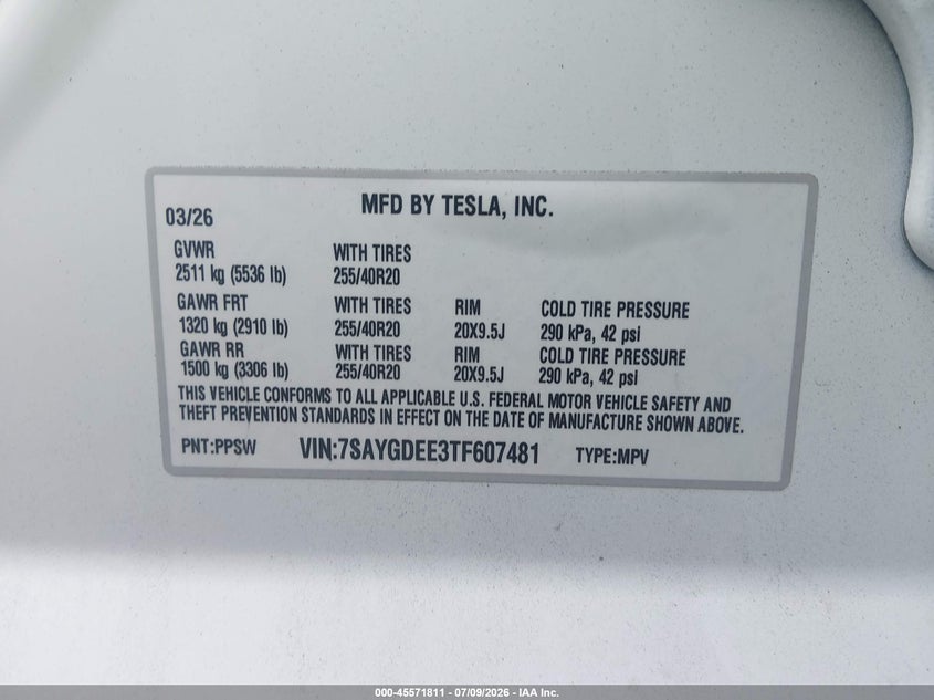 TESLA MODEL Y - zdjęcie 9