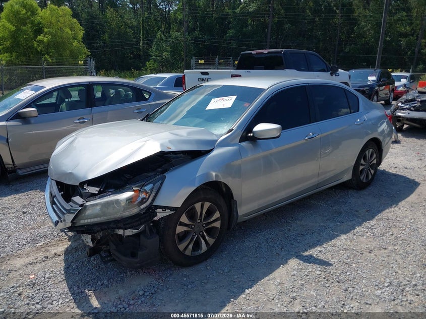 2014 Honda Accord, Front End, IAAI, VIN 1HGCR2F39EA253644 — photo 2