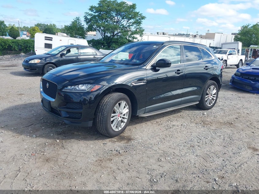 Vin: sadck2fx7ja266445, lot: 46070147, jaguar f-pace 25t prestige 20182