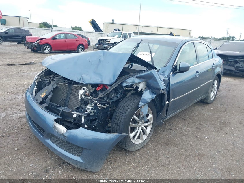2009 INFINITI G37X auction photo 2