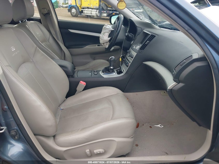 2009 INFINITI G37X auction photo 5