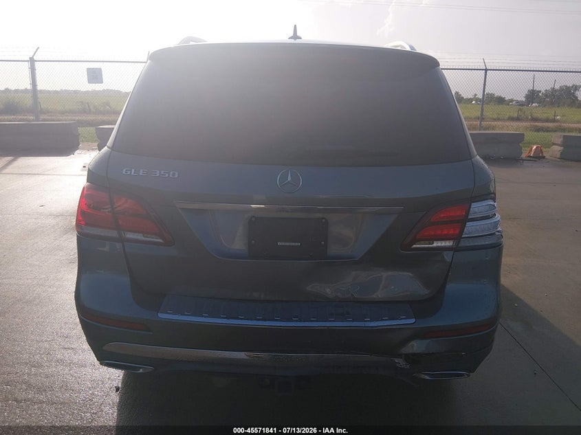 2017 Mercedes-Benz Gle 350 VIN: 4JGDA5JB6HA959612 Lot: 45571841