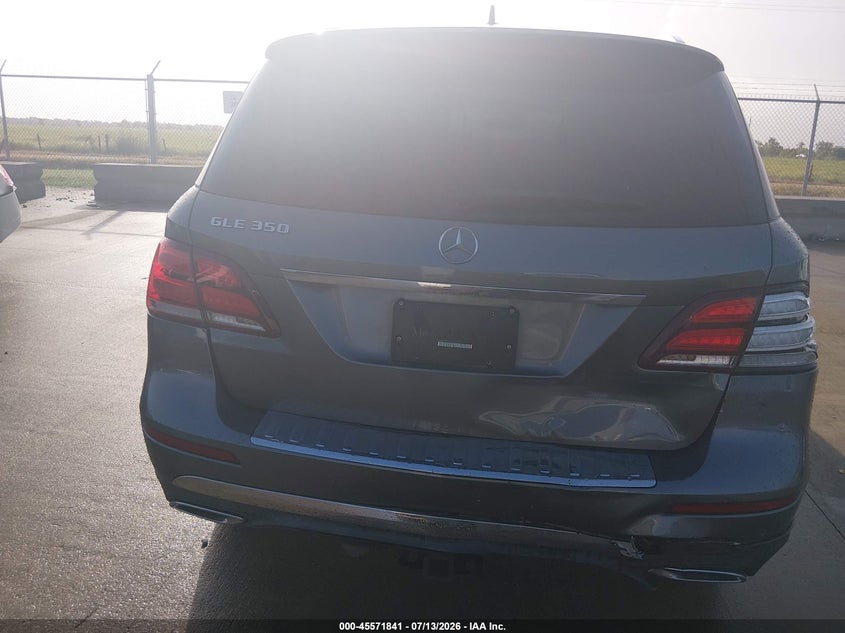2017 Mercedes-Benz Gle 350 VIN: 4JGDA5JB6HA959612 Lot: 45571841