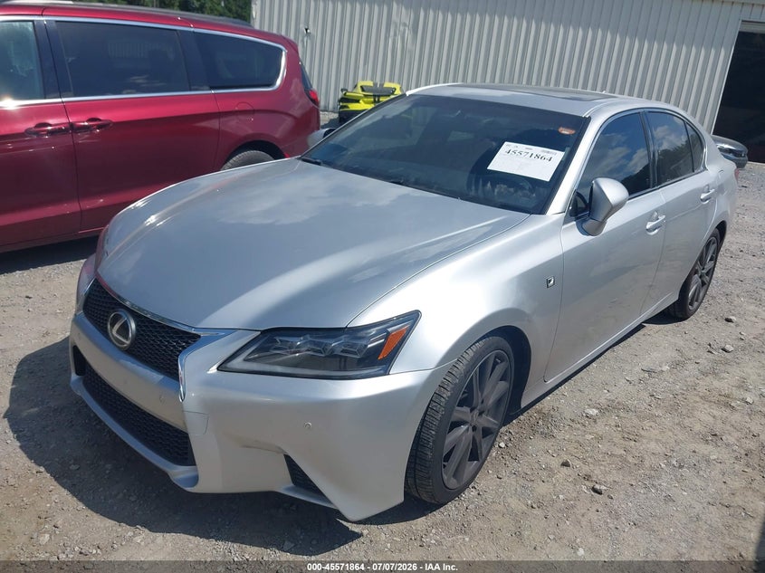 2013 Lexus GS, Right Side, IAAI, VIN JTHBE1BLXD5007813 — photo 2