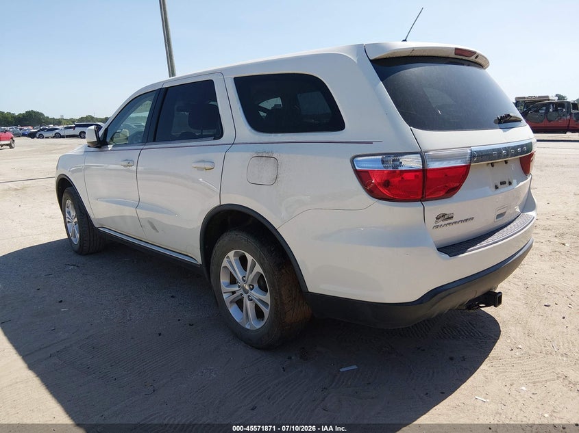 2012 DODGE DURANGO auction photo 3