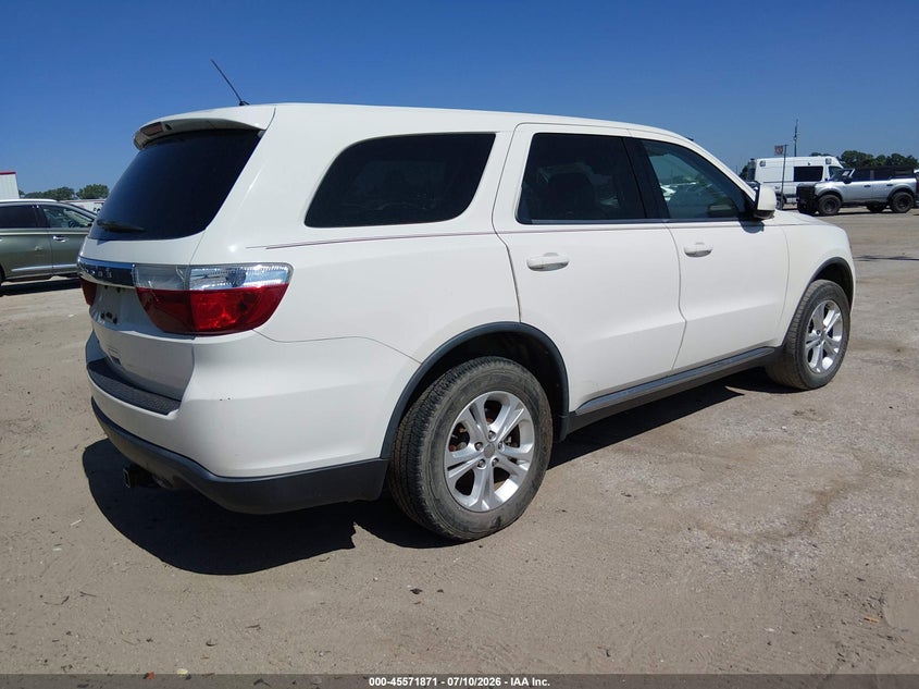 2012 DODGE DURANGO auction photo 4