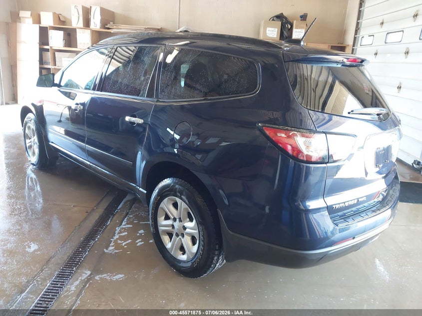 Vin: 1gnkvfed6hj288922, lot: 46070204, chevrolet traverse ls 20173
