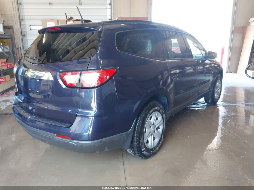 Vin: 1gnkvfed6hj288922, lot: 46070204, chevrolet traverse ls 20174