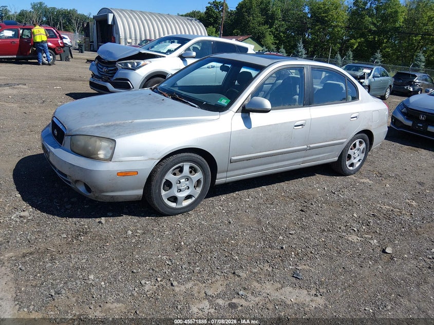 2003 Hyundai Elantra, Normal Wear & Tear, IAAI, VIN KMHDN45D83U643436 — photo 2