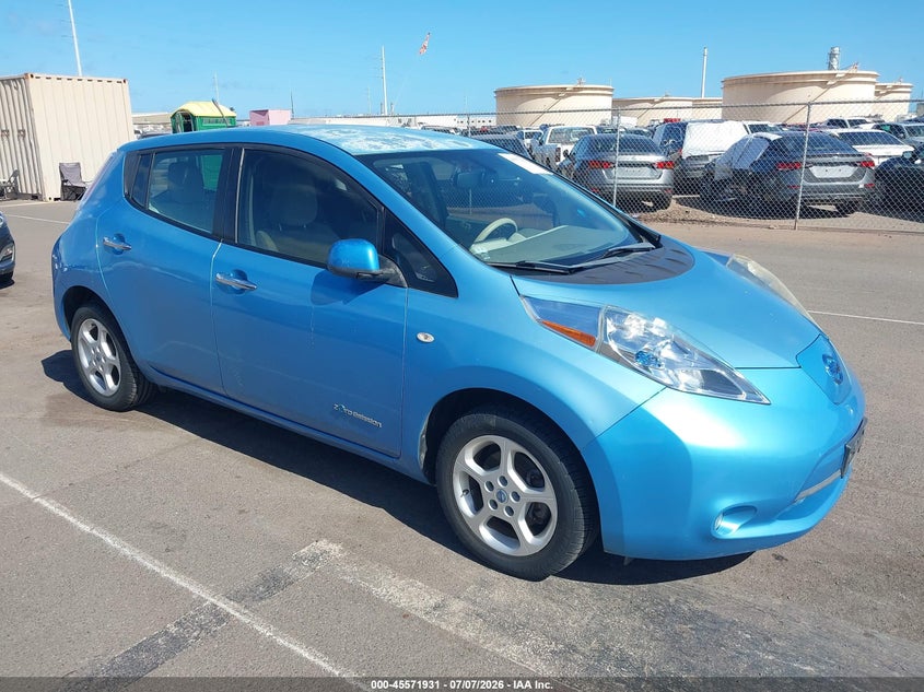 2011 NISSAN LEAF auction photo 1