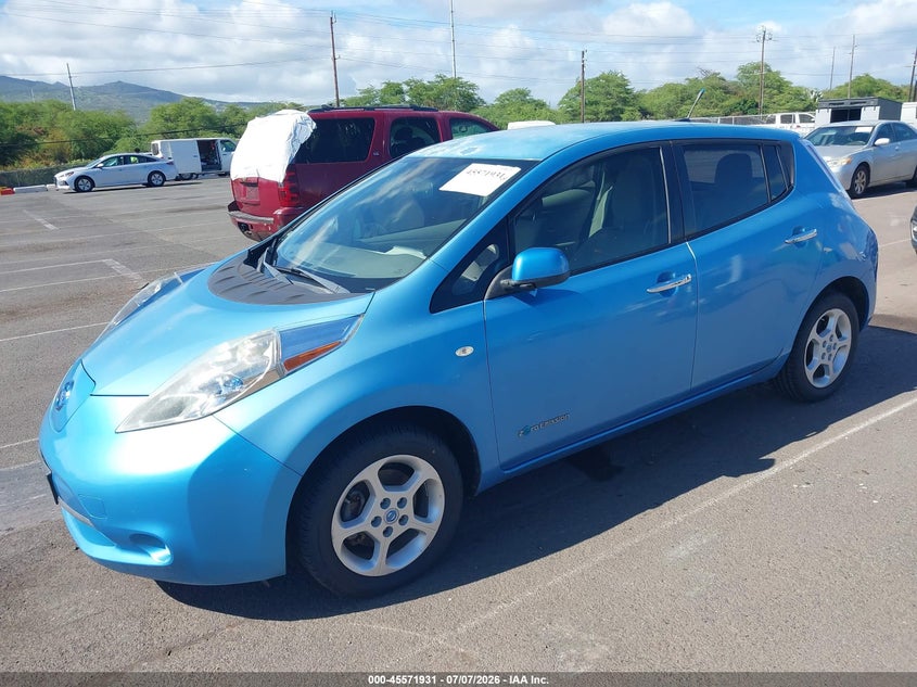 2011 NISSAN LEAF auction photo 2