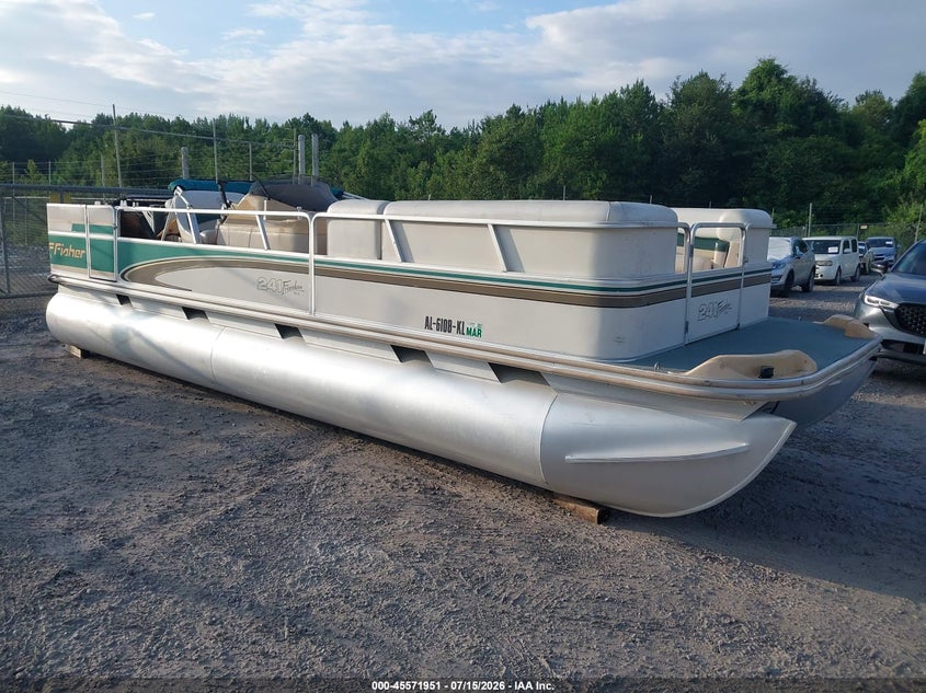 2000 FISHER PONTOON auction photo 1
