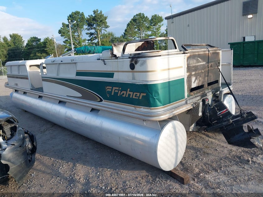 2000 FISHER PONTOON auction photo 3