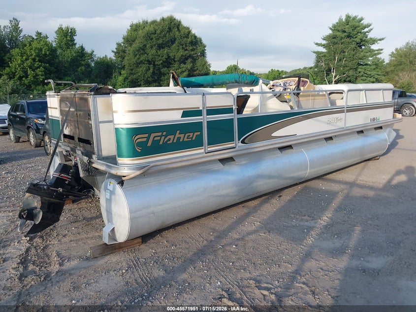 2000 FISHER PONTOON auction photo 4