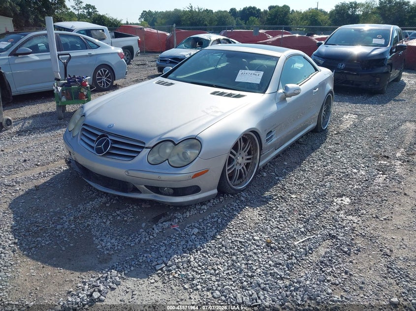 2003 MERCEDES-BENZ SL 55 AMG auction photo 2