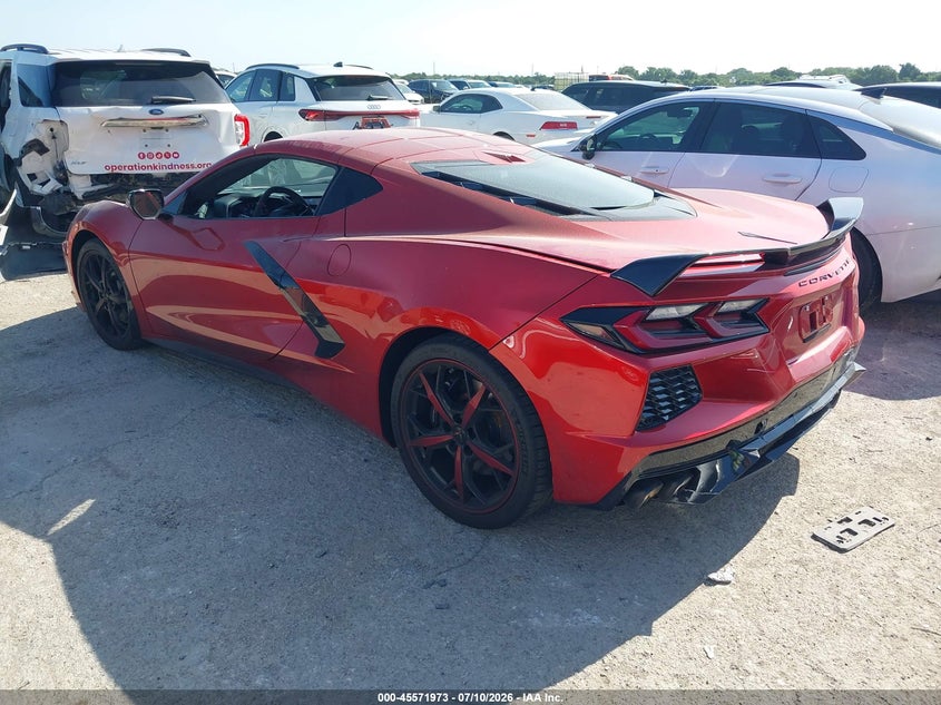 Vin: 1g1yc2d43n5111888, lot: 46070302, chevrolet corvette stingray rwd  3lt 20223