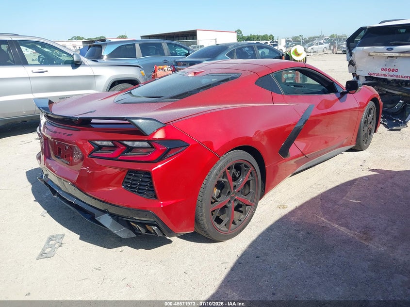 Vin: 1g1yc2d43n5111888, lot: 46070302, chevrolet corvette stingray rwd  3lt 20224