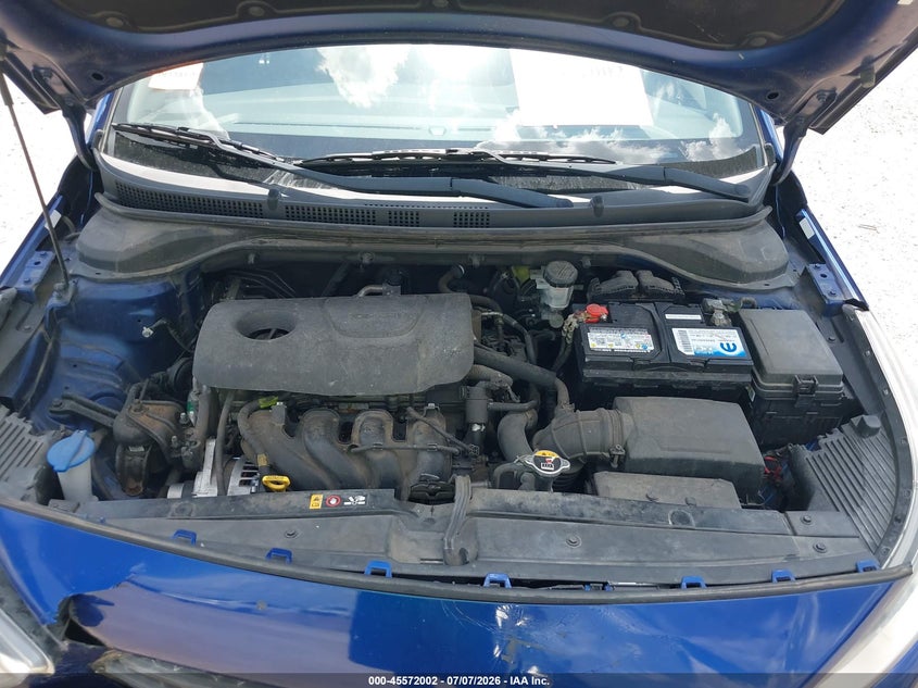 2018 HYUNDAI ACCENT SEDAN 1.6L I-4 DI, DOHC, VVT, 130HP