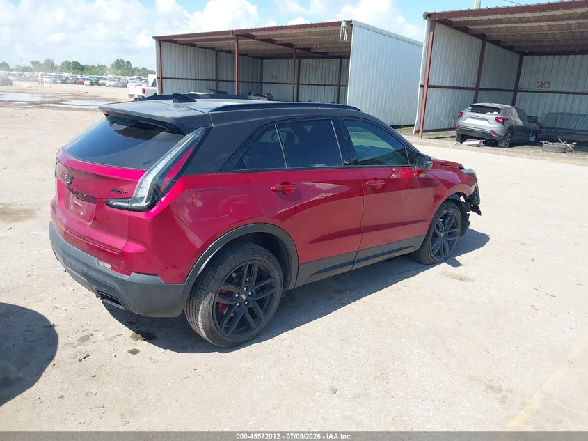 Vin: 1gyfzer45mf019675, lot: 46070341, cadillac xt4 fwd sport 20214