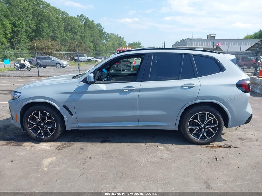 2023 BMW X3 xDrive30I VIN: 5UX53DP04P9R95638 Lot: 45572031