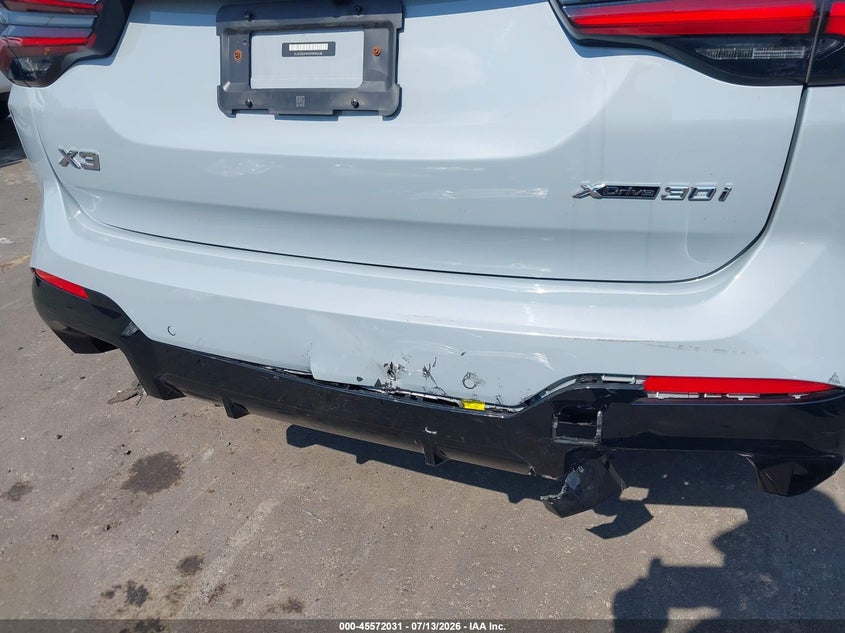 2023 BMW X3 xDrive30I VIN: 5UX53DP04P9R95638 Lot: 45572031