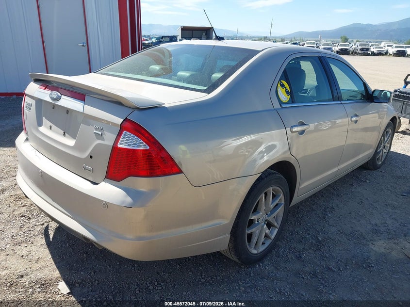2010 FORD FUSION auction photo 4