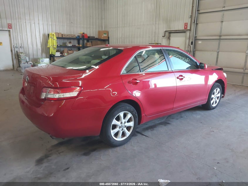 2010 TOYOTA CAMRY auction photo 4