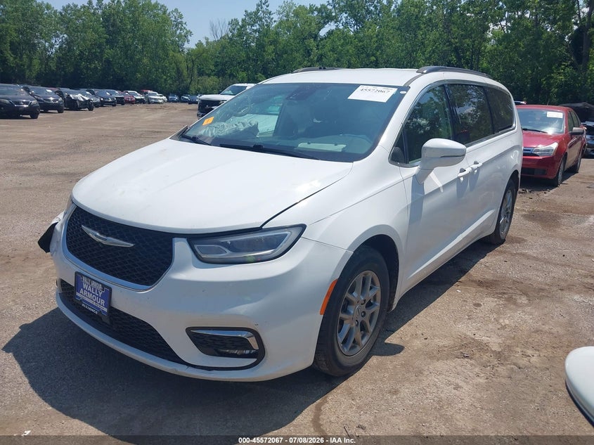 Vin: 2c4rc1fg1mr510197, lot: 46070397, chrysler pacifica touring 20212