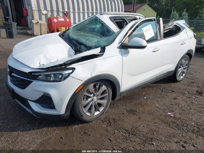 Vin: kl4mmds23mb085562, lot: 46070402, buick encore gx fwd select 20212