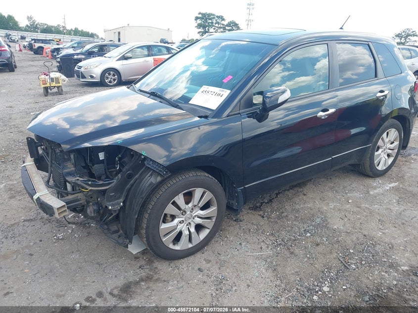 2012 Acura RDX, Front End, IAAI, VIN 5J8TB2H20CA003389 — photo 2