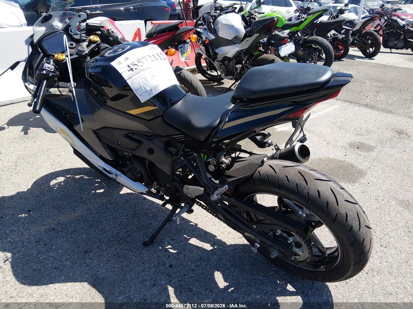 2026 KAWASAKI ZX400 auction photo 3