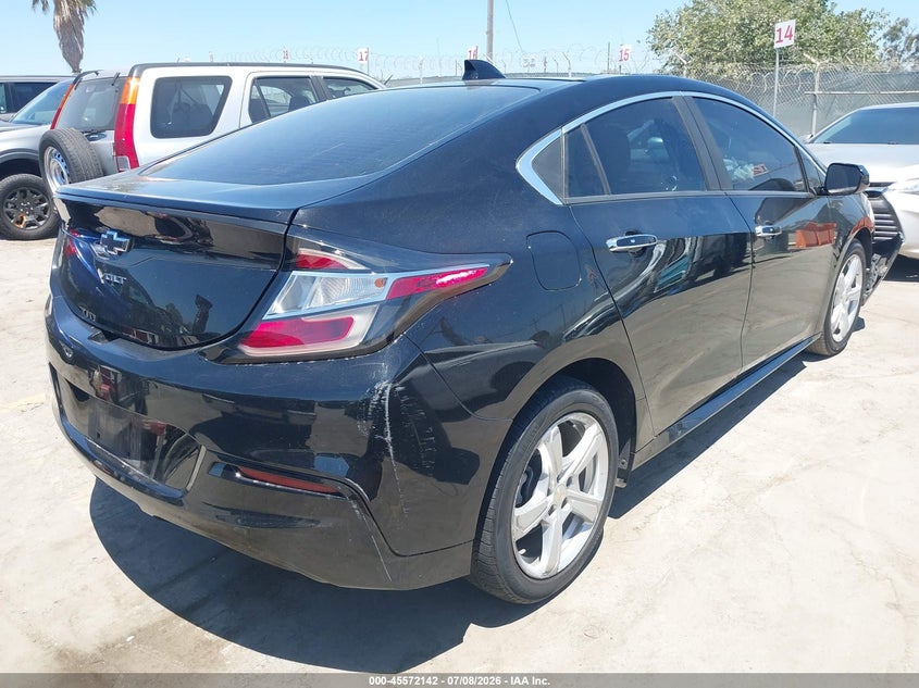 Vin: 1g1rc6s53ju153291, lot: 46070471, chevrolet volt lt 20184
