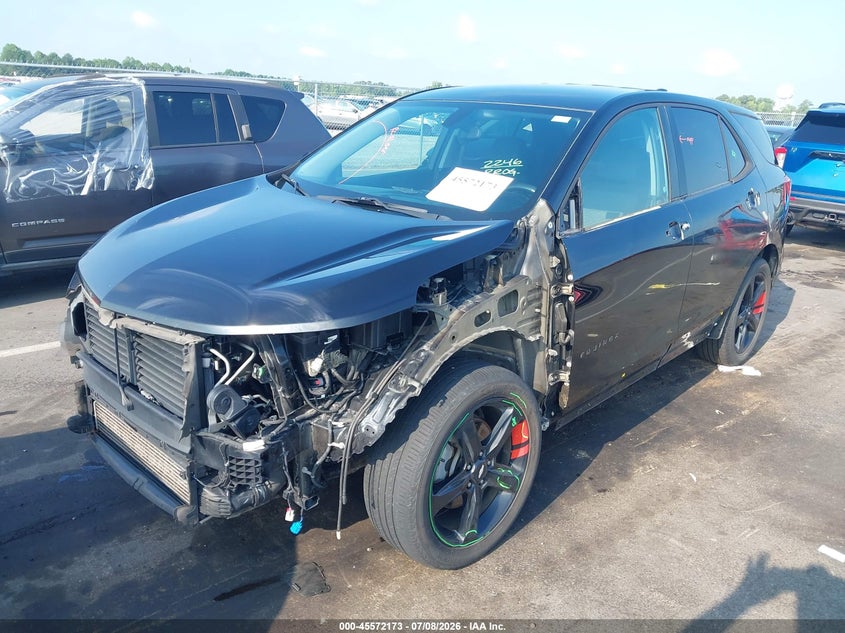 2018 Chevrolet Equinox, Left Front, IAAI, VIN 2GNAXKEX2J6301077 — photo 2