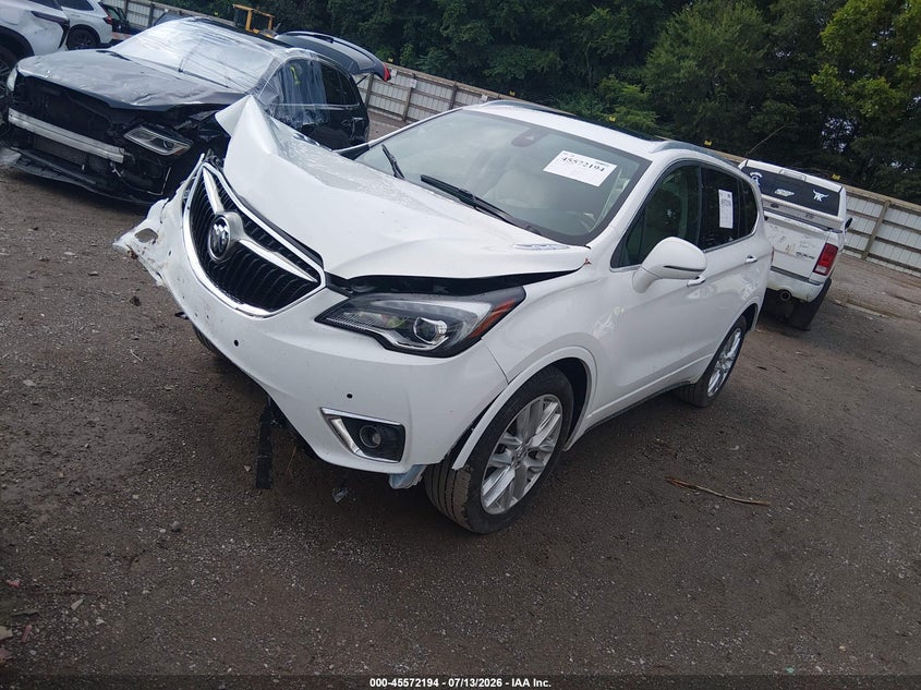 Vin: lrbfx3sxxkd013544, lot: 46070523, buick envision awd premium i 20192