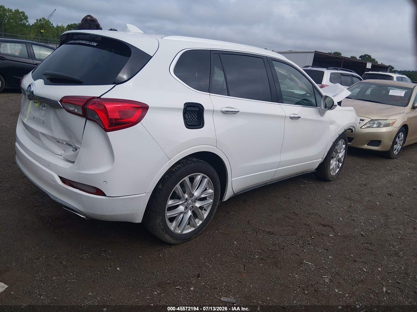 Vin: lrbfx3sxxkd013544, lot: 46070523, buick envision awd premium i 20194