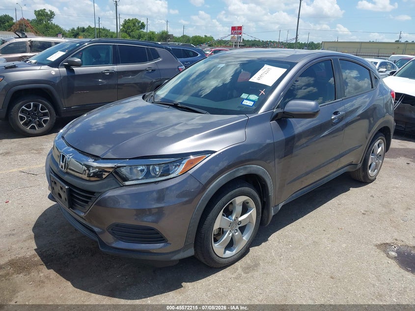 2020 Honda Hr-V 2Wd Lx, Right Rear, IAAI, VIN 3CZRU5H35LM705556 — photo 2