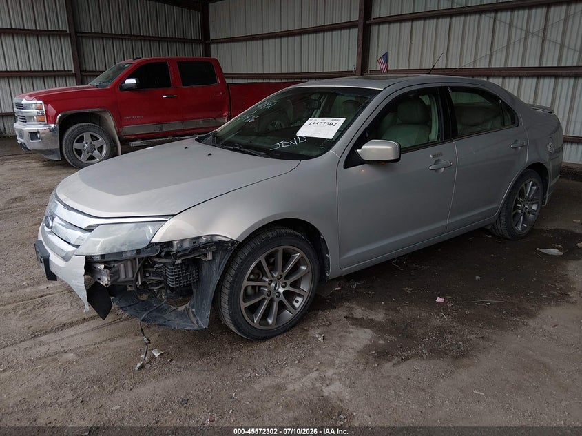 2010 Ford Fusion, Удар спереду, IAAI, VIN 3FAHP0CG4AR172935 — фото 2
