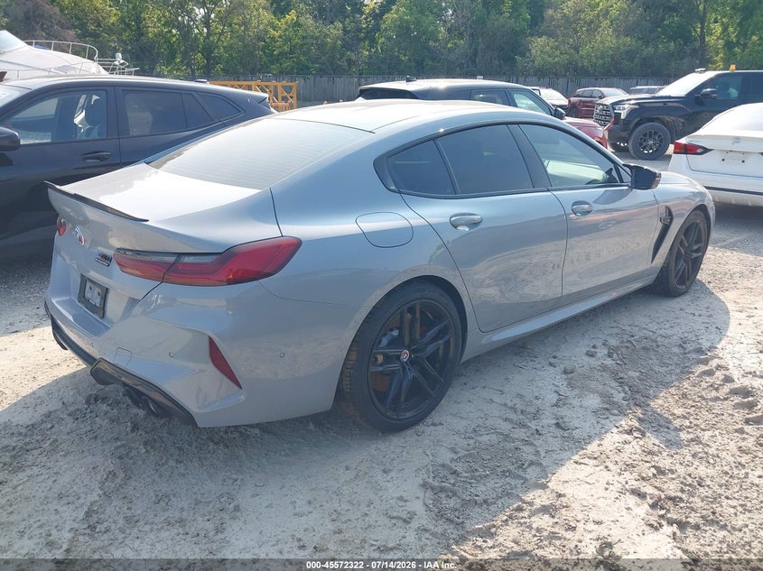 Vin: wbsgv0c06pcl69216, lot: 46070651, bmw m8 gran coupe competition 20234