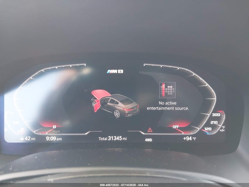 BMW M8 GRAN COUPE 2023 VIN WBSGV0C06PCL69216