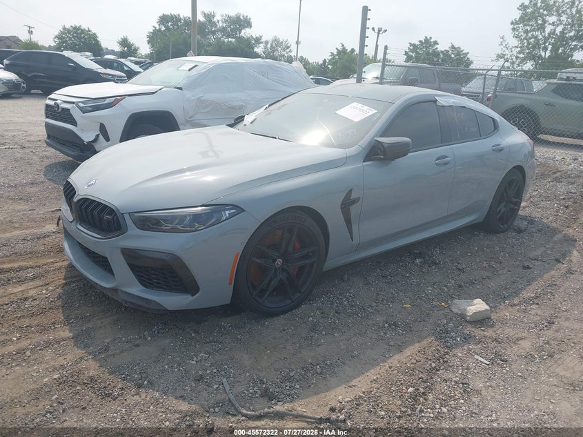 Vin: wbsgv0c06pcl69216, lot: 46070651, bmw m8 gran coupe competition 20232