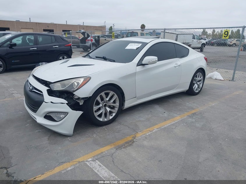 2013 Hyundai Genesis 3.8 Grand Touring VIN: KMHHU6KJ1DU109125 Lot: 45572342