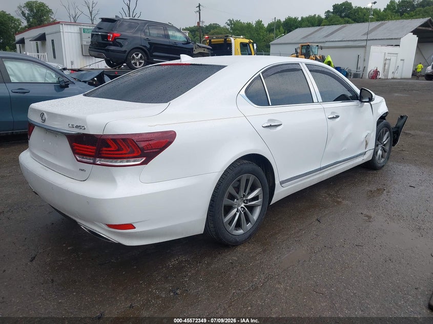 Vin: jthcl5efxf5025223, lot: 46070678, lexus ls 460 20154