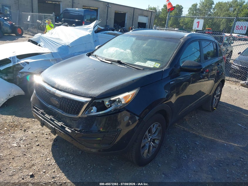 2016 Kia Sportage, Удар спереди, IAAI, VIN KNDPBCAC4G7863680 — фото 2