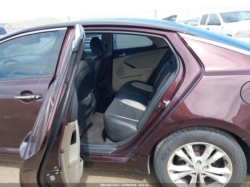 2012 KIA OPTIMA SEDAN 2.4L I-4 DI, DOHC, VVT, 200HP