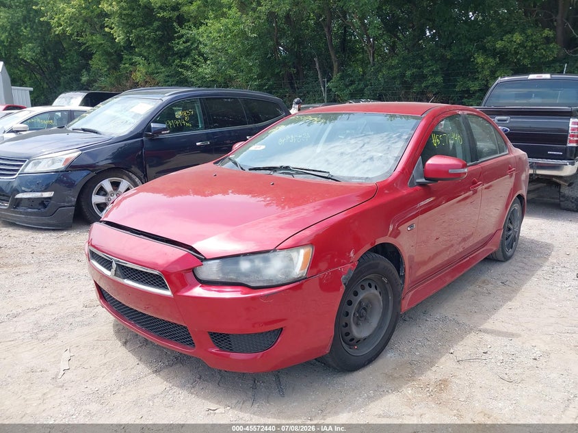 Vin: ja32u2fu8fu012951, lot: 46070769, mitsubishi lancer es 20152