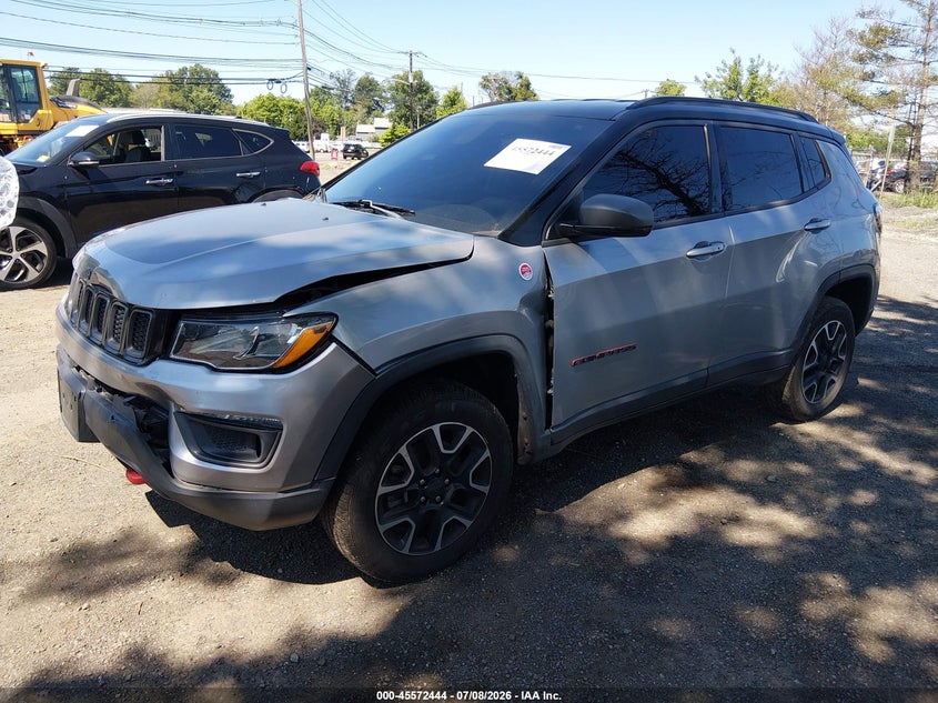 Vin: 3c4njddb3lt170740, lot: 46070773, jeep compass trailhawk 4x4 20202