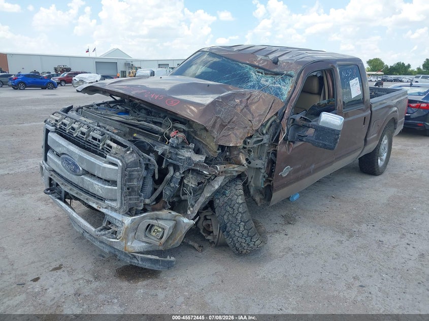 Vin: 1ft7w2bt7bec19544, lot: 46070774, ford super duty f-250 srw lariat 20112