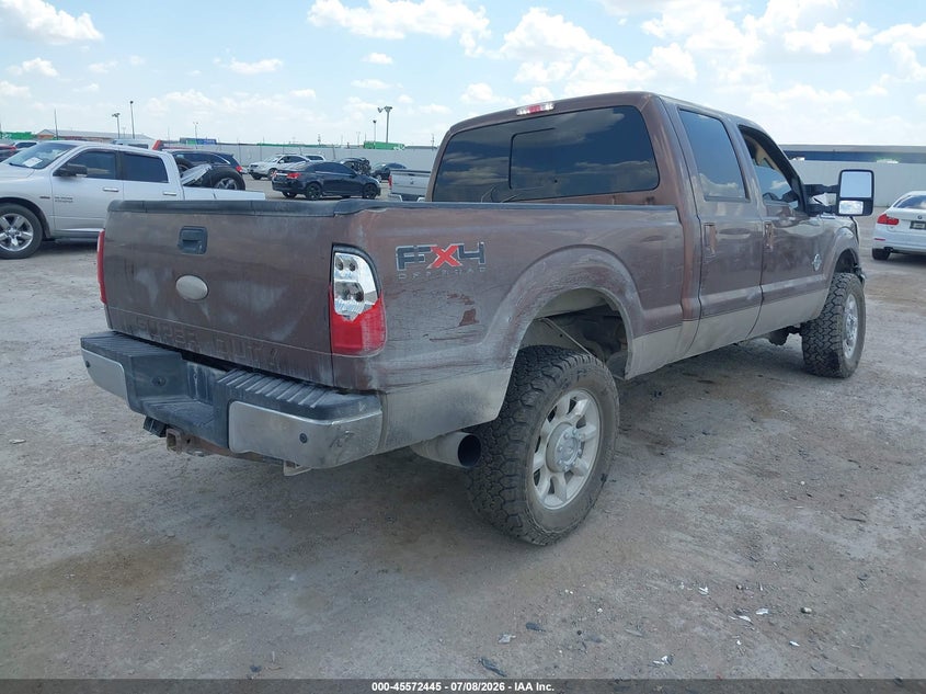 Vin: 1ft7w2bt7bec19544, lot: 46070774, ford super duty f-250 srw lariat 20114